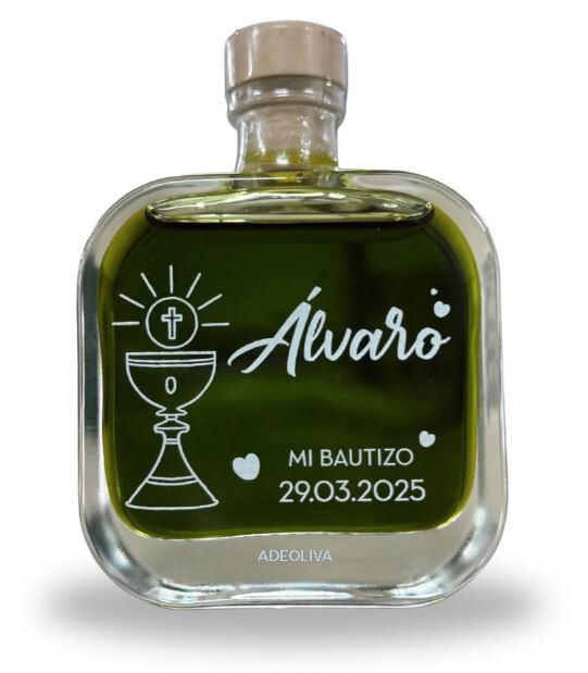 Bouteille d'Huile d'Olive PREMIUM Mélanie 100ml ou 200ml pour les mariages 13 botellita aceite melanie 100ml comunión 4