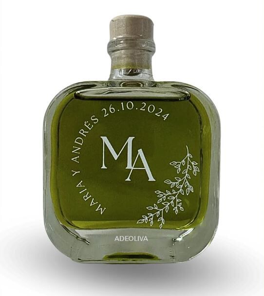 Bouteille d'Huile d'Olive PREMIUM Mélanie 100ml ou 200ml pour les mariages 7 Bouteille d'Huile d'Olive PREMIUM Mélanie 100ml ou 200ml pour les mariages – Image 7