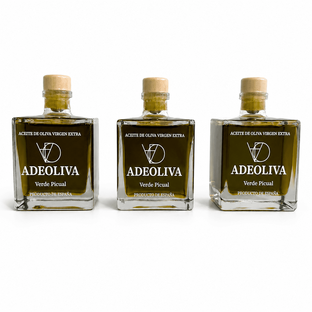 Huile d'Olive ADEOLIVA Verte PICUAL Nº4 (3 unités) 1 AOVE Adeoliva No4 portada v2