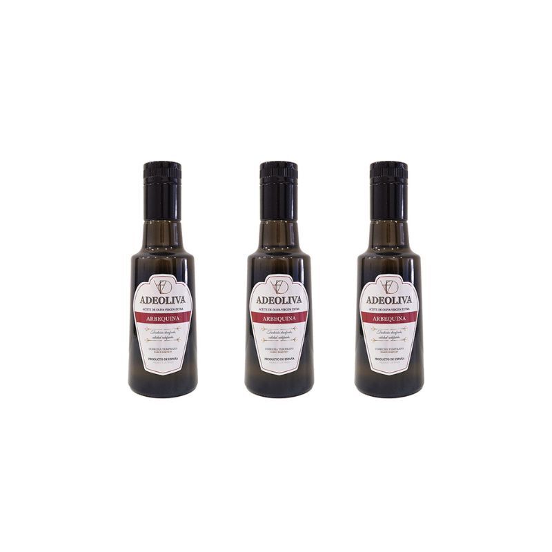 EVOO Pack Nº3 Arbequina 3x250ml - ADEOLIVA 1 EVOO Pack Nº3 Arbequina 3x250ml - ADEOLIVA