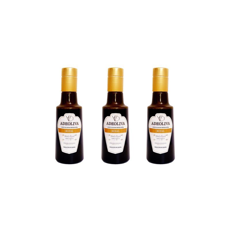 Pack EVOO Nº2 Royal 3x250ml - ADEOLIVA 1 Pack EVOO Nº2 Royal 3x250ml - ADEOLIVA