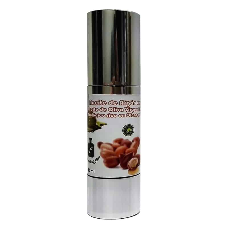 2 x Aceite de Argán con AOVE Ecológico 1 aceite argan y aove ecologico rico oleocanthal