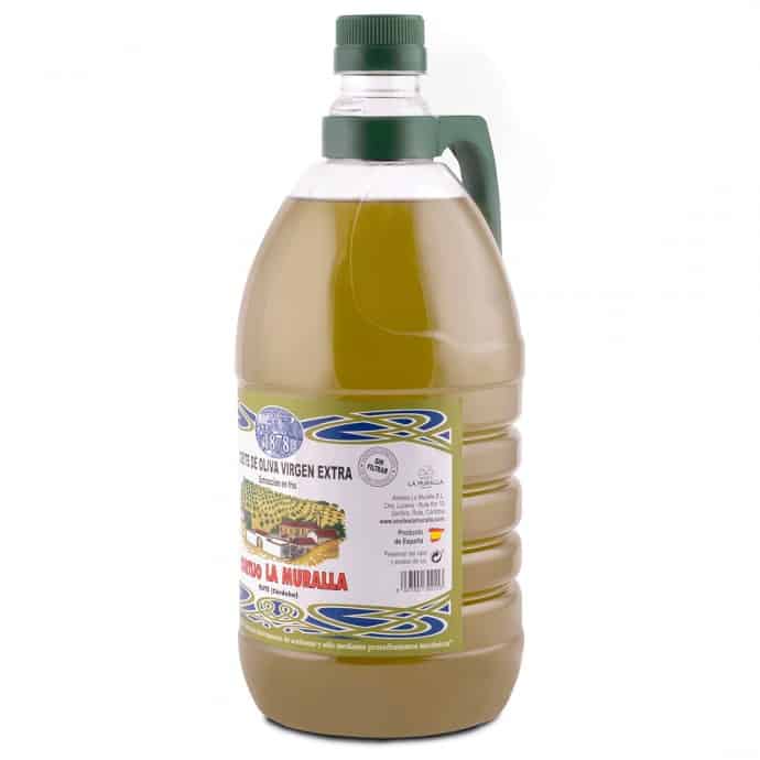 Huile d'Olive Extra Vierge La Muralla Primeur Carafe 2L ARBEQUINA 3 Huile d'Olive Extra Vierge La Muralla Primeur Carafe 2L ARBEQUINA – Image 3