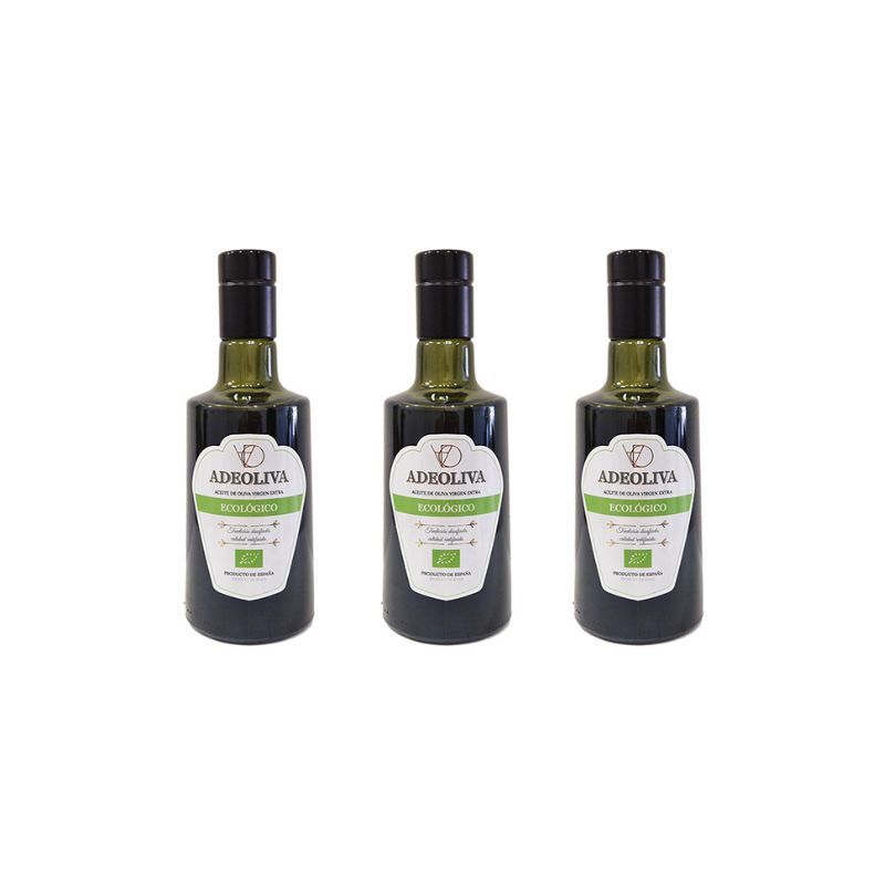 EVOO biologique Nº5 Pack 3x500ml - ADEOLIVA 1 EVOO biologique Nº5 Pack 3x500ml - ADEOLIVA